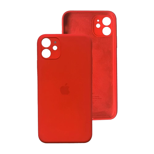 Apple silicone case FULL iPhone 11 Red